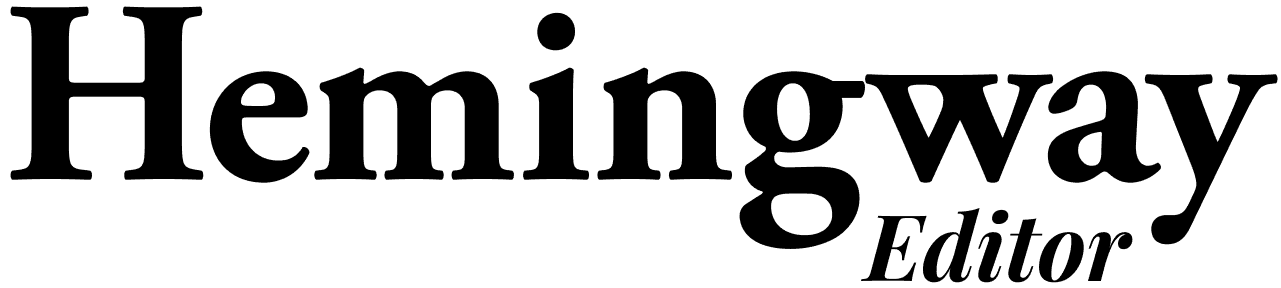 Hemingway Editor